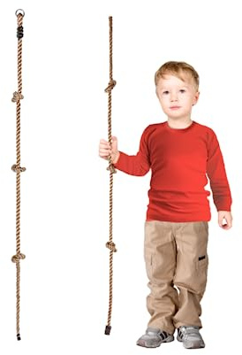 OTITU JUST Fun Kletterseil mit Knoten