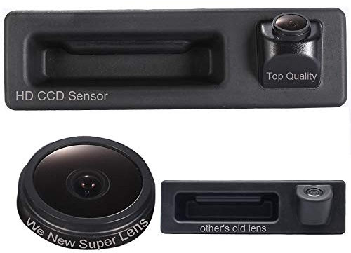 Dynavsal Griffleiste Auto Rückfahrkamera 1280 * 720 Pixel 1000TV Linien Super Pro Objektiv Wasserdicht Super Weitwinkel für BMW E60 E61 E70 E71 E72 E82 E88 E84 E90 E91 E92 E93 F10 F11 F25 F30 E39 E53