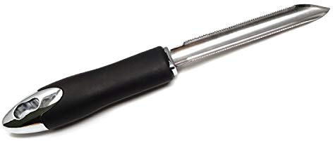Honbay 1PCS Stainless Steel Jalapeno Chili Pepper Zucchini Cucumber Vegetable Eggplant Potato Apple Corer for Kitchen