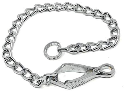 Anti-Beiß-Verschleißkette - Stahl verchromt, 3 mm, 40 cm