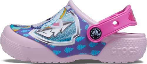 Crocs Unisex Bambino FL Paw Patrol Patch Clog T Sabot, Ballerina Pink, 19/20 EU