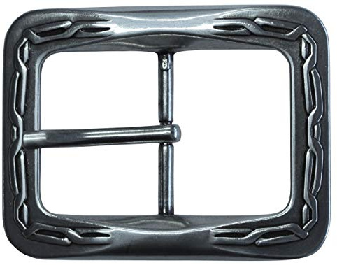 BELTINGER Gürtelschnalle Doppel Knoten 4,0 cm | Buckle Gürtelschließe 40mm Massiv | Dorn-Schließe | Wechselgürtel bis 4cm