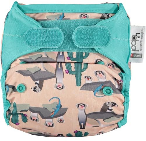 Close Pop-In Stoffwindel Bambus V2 (Klett) 5-15 kg Frettchen