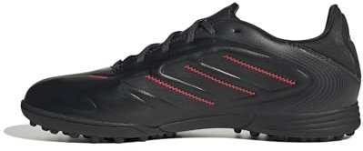 adidas COPA Pure III League Turf Football Boots Kids Fußballschuhe, Core Black/Carbon/Lucid Red, 31 EU