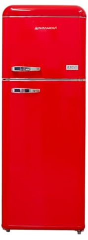 PYRAMIDEA Frigorifero Doppia Porta Mambo Colore Rosso Capacità Totale 240 L MAMBO249R