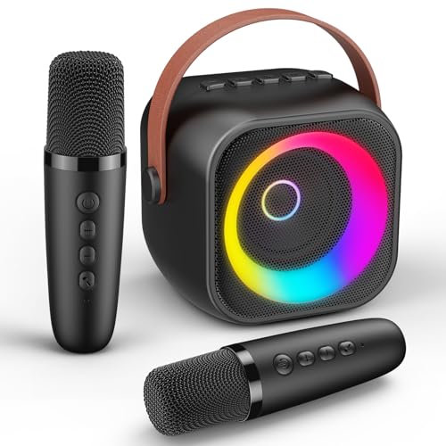 Bluetooth Kids Microphone - Toys for 3-12 Year Olds, Birthday Gifts for Girls & Boys, Microphone for Kids 3-9 Years, Toys for Girls & Boys