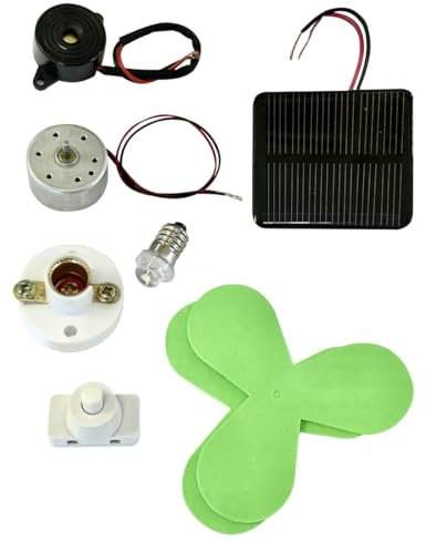 Kit scolastico elettrico solare con caratteristiche tecniche specifiche, ideale per l'istruzione e le attività all'aperto.