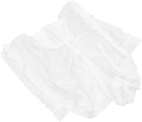 Cabilock Spitzenvorhang Transparenter Spitzentürvorhang Romantischer Dekorativer Vorhang Für Küche Türdekor Valentinstagsdekor Aus Hochwertigem