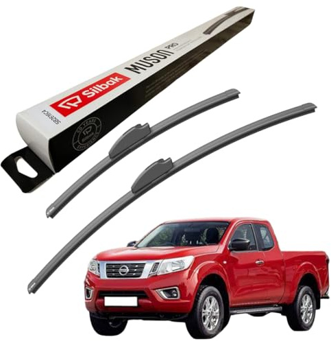 Silbak Windscreen Wipers, for NISSAN NAVARA (2015 ONWARDS) Wiper Blades, 600mm/400mm