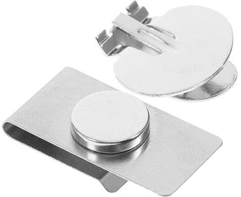 VALICLUD Magnetische Krawattenklammer Kragen Brosche Unsichtbarer Krawattenhalter Magnetischer Krawattenhalter krawatten für herren Spanngurt Krawattennadel für Männer Stahl Silver