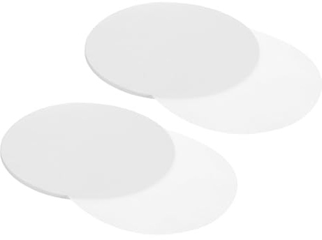 M METERXITY 200-Pack Parchment Paper Rounds Baking Sheets, 7.87inch/200mm Double-Sided Silicone Paper Non Stick Parchment Circles for Baking/Cake/Toaster Oven [White]