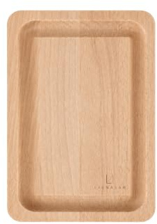 LignaLab Tagliere da Cucina in Legno di Faggio 20mm con Manico Laterale