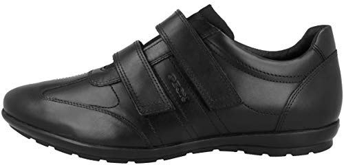 Geox Homme Uomo Symbol D Chaussures, Black, 43.5 EU