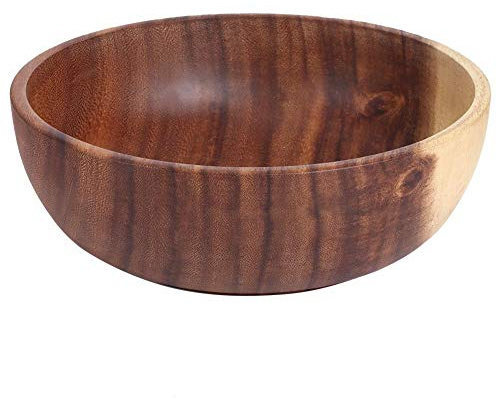 Cuenco De Madera Para Ensalada, Cuenco Grande Para Comida, Cuenco Para Servir Frutas Ensaladeras Cuencos Aperitivos Frutero Madera Para Frutas O Ensaladas, Plato De Madera, Vajilla De Cocina