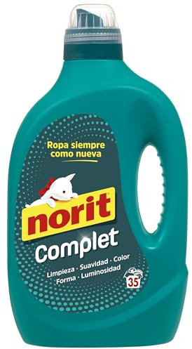 NORIT No Brand Complet - Lessive Liquide pour Tout Linge 35 Lavages 2ml - Nettoyage et Entretien Maximaux pour Tous Vos Linge