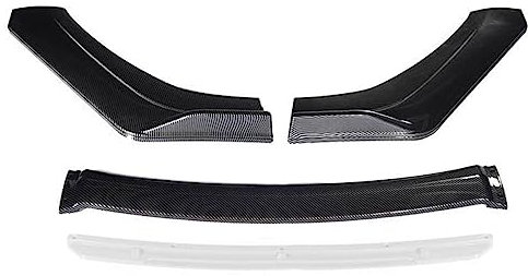 YuZong Auto Frontspoiler Lippe für BMW X1 X2 X3 X4 X5 X6 E84 F48 F39 E83 F25 F26 G02 E53 E70 F15 G05 E71 F16,Lippen Flügel Antikollisionsschutz Exterieur Zubehör,C-White