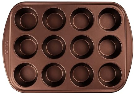Sallys muffinsform för 12 muffins – speciellt non-stick belagd muffinsplåt