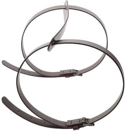 SAFIGLE Verstellbarer Yoga Tragegurt aus Langlebigem Pu Material Robuster Yogamattenhalter mit H-förmigem Griff Leichter Pilates und Picknick Mattenträger für Camping und Reisen