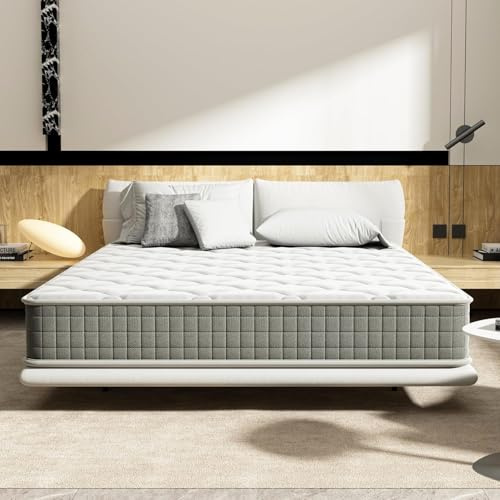 DEWINNER Matelas Mémoire 120x190x30cm - Mousse Ergonomique 7 Zones, Fermeté Moyenne, Soulagement Complet de la Pression - Anti-acariens - Hypoallergénique - Confort Professionnel pour Dodo Réparateur