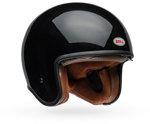Bell TX-501 Solid ECE Jethelm – Tradition & Innovation, Moderne Features, klassischer Stil, Schutz & Komfort, Gute Belüftung, verstellbare Passform, für MX & Offroad, Farbe: Black, Größe: 2X