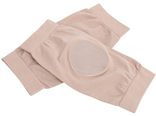 CHICIRIS Manicotto Protettivo per Caviglia, Materiale Siliconico, Forte elasticità, Supporto per Basket e Corsa, Colore della Pelle, Dimensioni 8,3x3,5 Pollici