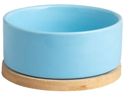 termica per acqua per animali domestici, a prova di perdite | ciotole termiche per cani e gatti, ciotole in ceramica autoriscaldanti per animali domestici, e piccoli animali, gran
