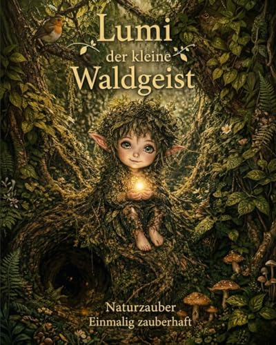 Lumi der kleine Waldgeist: Ein magisches Naturabenteuer über Freundschaft, Mut und das heimliche Leuchten des Zauberwaldes.