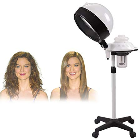 NEWFEIBIN Casco Secador Soporte, Soporte para Capuchas Secas para El Peinado con Contemporizador De Calor De 60 Minutos para Salón De Peluquería