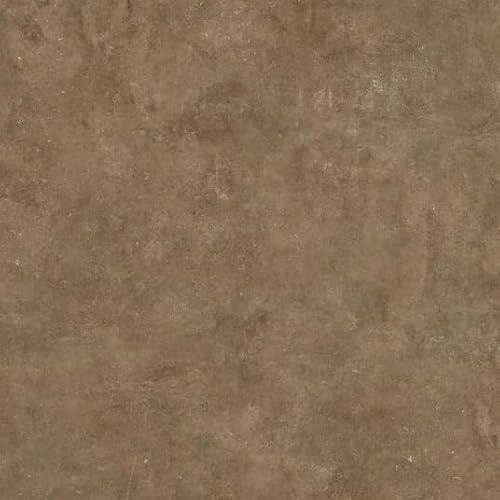 Sol PVC Textile - Aspect béton ciré Marron - Rouleau de 2m x 2m