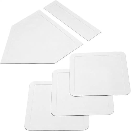 5-teiliges Baseball- Und Softball-Base-Set, Sport-wurf-Bases Aus Gummi Zum Üben, Throw-down-basen Für Baseball, Softball