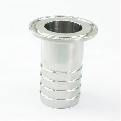 DSZUJTYROP Fit Tube I/D 32mm x 50.5mm Ferrule Clamp O/D 1.5 Tri Clamp 304 Stainless Steel Ferrule Clamp Connector Pipe Fitting