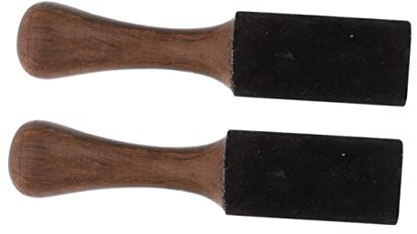 Vaguelly 2stücke Tibetischer Klangschalenstab Holz Für Klangschale Sound Bowl Stick Mit Robuster Textur Für Entspannung Und Meditation Bei Verwendung Mit Buddha-klangschalen Oder Gongs