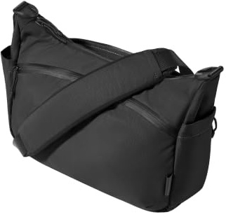 ALPAKA Flight Satchel Messenger Crossbody Bag Laptop Briefcase Black