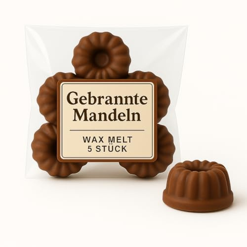 ⭐⭐⭐⭐⭐ 5er Set - Winter & Weihnachts Duftwachs | Melts | Duftkerzen | Raumduft (Gebrannte Mandeln)