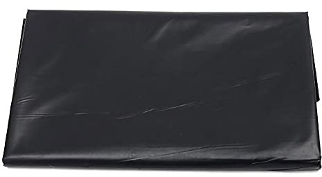 HXRZZG 3 x 4m Teichfolie Kunststoff Teichfolien Schwarz Teichfolie Teichfolie Teichfolie Isolierfolie für kleine Teiche Fischteiche Bachlauf Brunnen, Wassergarten