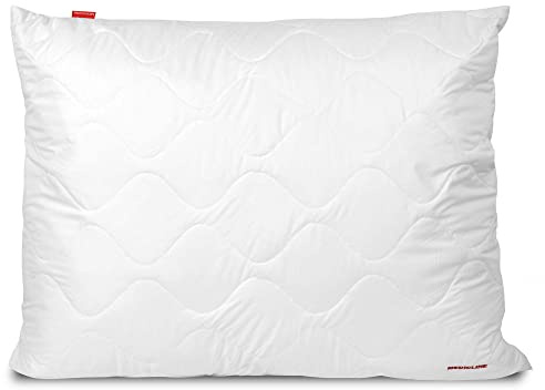 EDANTI Cuscino per dormire, anallergico, in microfibra, 70 x 80 cm (bianco)
