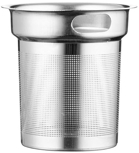 PRICE & KENSINGTON Tee-Sieb für 2 Tassen, Edelstahl-Teefilter | für losen Tee, spülmaschinenfest, langlebige Verarbeitung, feines Siebgewebe, praktisches Zubehör, einfache Handhabung