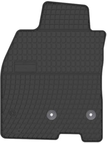 Wielganizator Alfombrillas de Coche de Goma a Medida, compatibles con Renault Megane III Hatchback, cupé, grandtour, Furgoneta (2008-2015) Alfombrilla de Goma Delantera Izquierda para Coche