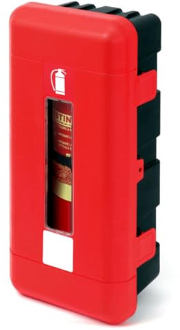 Single Fire Extinguisher Cabinet, Weatherproof, Suitable for Indoor and Outdoor Use, MFE