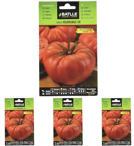 Semillas Batlle Tomate MARMANDE VR - Holanda (Paquete de 4)