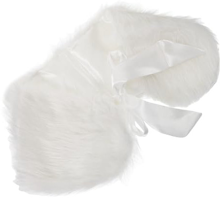 Homoyoyo Pelzschal Für Tücher Und Tücher Für Mädchen Blumenmädchen-schal Prinzessinnenschal Für Kinderschal Schal Beige Acetat