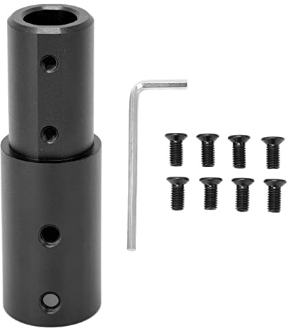 MAPHRWZ Tubo de extensión de manillar para scooters M365 1S Pro 2 Essential Lite, ajustable, aleación de aluminio resistente, fácil instalación, experiencia de conducción cómoda (Negra)