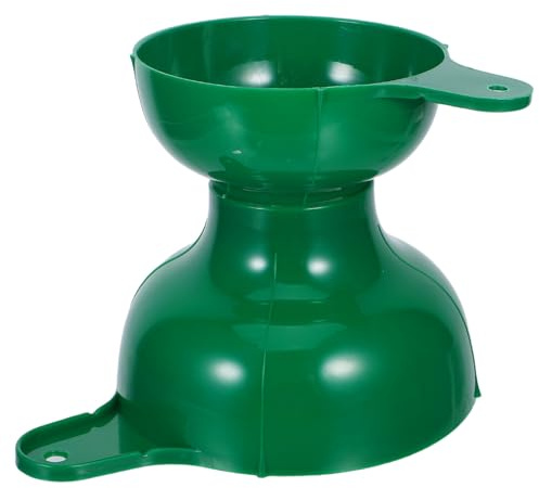 Cabilock 2 piezas Embudo Plástico Boca Ancha para Frascos y Mermeladas Mango Ergonómico para Cocina y Conservación Apto para Especias y Líquidos