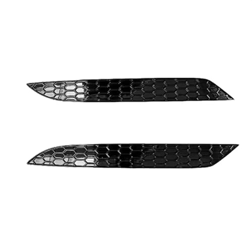 Panel reflectante trasero Compatible Con VW Para Golf 7.5 Tiras Reflectoras Parachoques Barra Trasera 2pcs Coche Estilizado Panal Miel Cola Trasera Niebla Lámpara Cubierta Recorte Pegatina