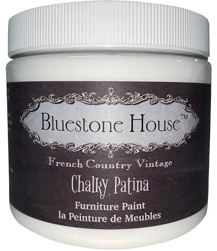 Pure White Chalky Patina Furniture Paint (476ml/16oz, Pure White)