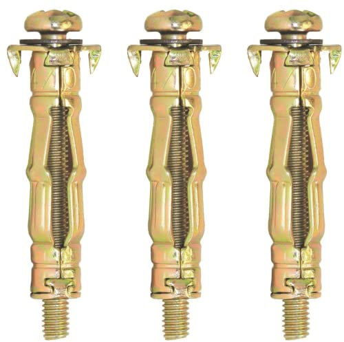 Ultimate Super Heavy Duty Hollow Wall Plasterboard/Drywall Anchor (Metal Expansion Screws/Plugs) Multiple Sizes *FIXINGS DIRECT* (M6 X 60MM (20 Pack))