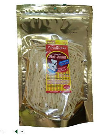 1 Sachet Sugar Glider, Hamster, Squirrel, Hedgehog, Chinchillas, Rabbit, Ferret, Small Exotic Pet Food Supplies Fish Snack 120 g. + 10% Bonus = 138 g.