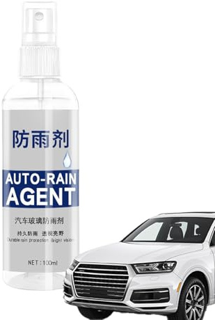 Huxibai Antiempañamiento para parabrisas de coche, 100 ml, agente antiempañamiento y antilluvia para parabrisas – Revestimiento protector limpiacristales antivaho duradero dedicado a hombres y