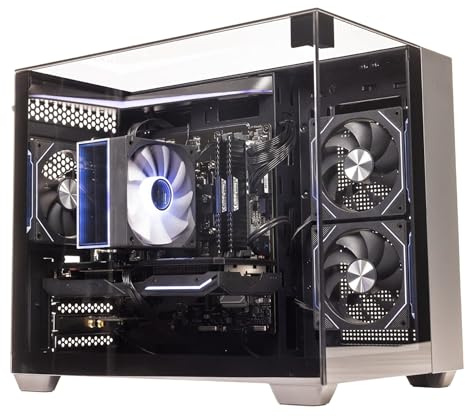 GTR Gaming PC | AMD Ryzen 7 5700X | RX 9060 XT-16GB | 32GB DDR4 3600MHz | 1TB NVMe SSD | 600W 80+ Bronze PSU | ARGB Case | Wi-Fi | Windows 11 Home