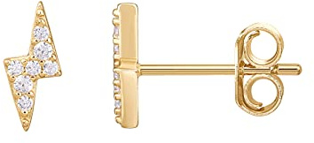 PAVOI 14K Gold Plated Star Stud Earrings - Yellow